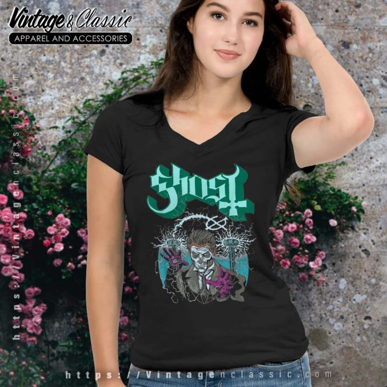 Ghost Shirt Ghost Tesla Vneck Ghost Shirt Ghost Tesla Vneck