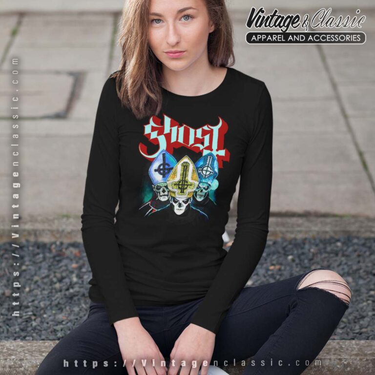 Ghost Shirt Ghost Trinity Longsleeves Ghost Shirt Ghost Trinity Longsleeves