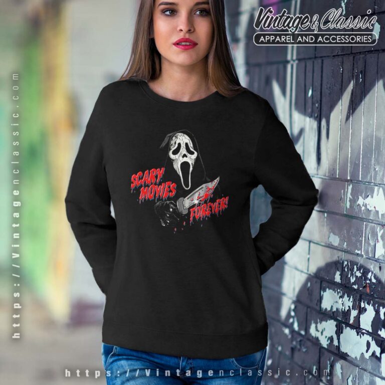 GhostFace Scary Movies Forever Sweatshirt Ghost Face Shirt GhostFace Scary Movies Forever Sweatshirt Ghost Face Shirt