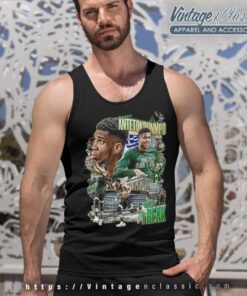 Giannis Antetokounmpo Green Freak Milwaukee Bucks Shirt 6 Giannis Antetokounmpo Green Freak Milwaukee Bucks Tank Top Racerback