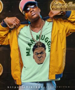 Giannis Antetokounmpo Mean Muggin Milwaukee Bucks V Neck TShirt