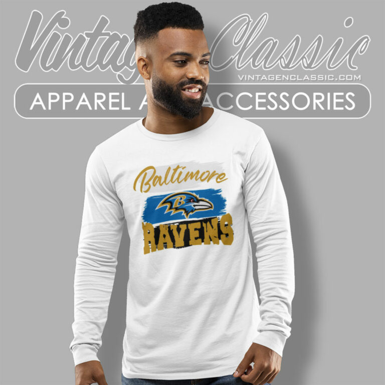 Gift For Baltimore Ravens Team Fans Nfl Football Long Sleeve Tee Gift For Baltimore Ravens Team Fans Nfl Football Long Sleeve Tee