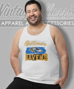 Gift For Baltimore Ravens Team Fans Nfl Football Tank Top Racerback