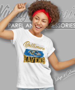 Gift For Baltimore Ravens Team Fans Nfl Football Women T Shirt