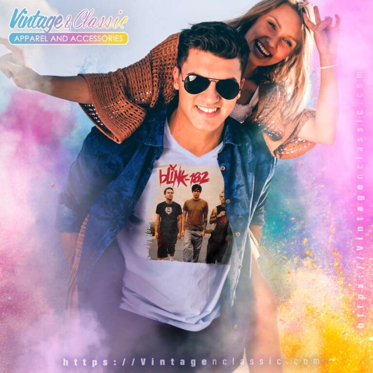 Gift For Blink 182 World Tour 2023 2024 V Neck TShirt Gift For Blink 182 World Tour 2023 2024 V Neck TShirt