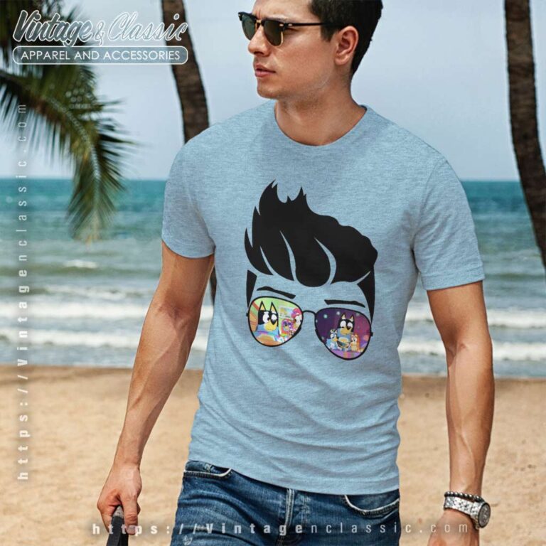 Gift For Bluey Fathers Day Tshirt Gift For Bluey Fathers Day Tshirt