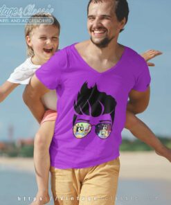 Gift for Bluey Fathers Day Shirt 4 Gift For Bluey Fathers Day Vneck