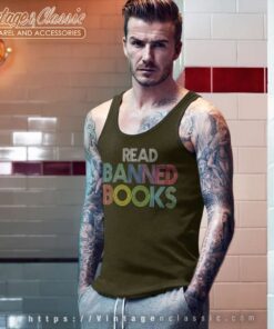 Gift For Book Lover Shirt Read Banned Books Tank Top Racerback