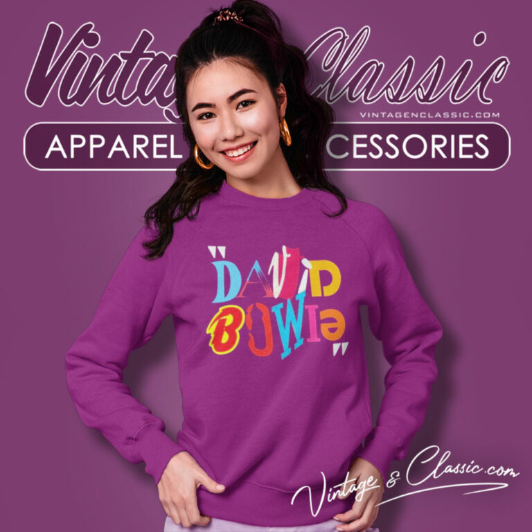 Gift For David Bowie Fans Sweatshirt Gift For David Bowie Fans Sweatshirt