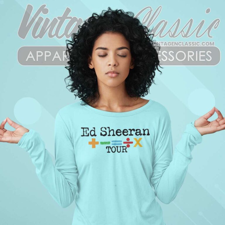Gift For Sheerios Albums Fans Ed Sheeran Long Sleeve Tee Gift For Sheerios Albums Fans Ed Sheeran Long Sleeve Tee