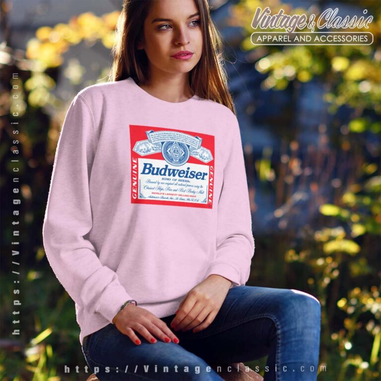 Gift for Budweiser Fans Sweatshirt Budweiser Tshirt Gift for Budweiser Fans Sweatshirt Budweiser Tshirt