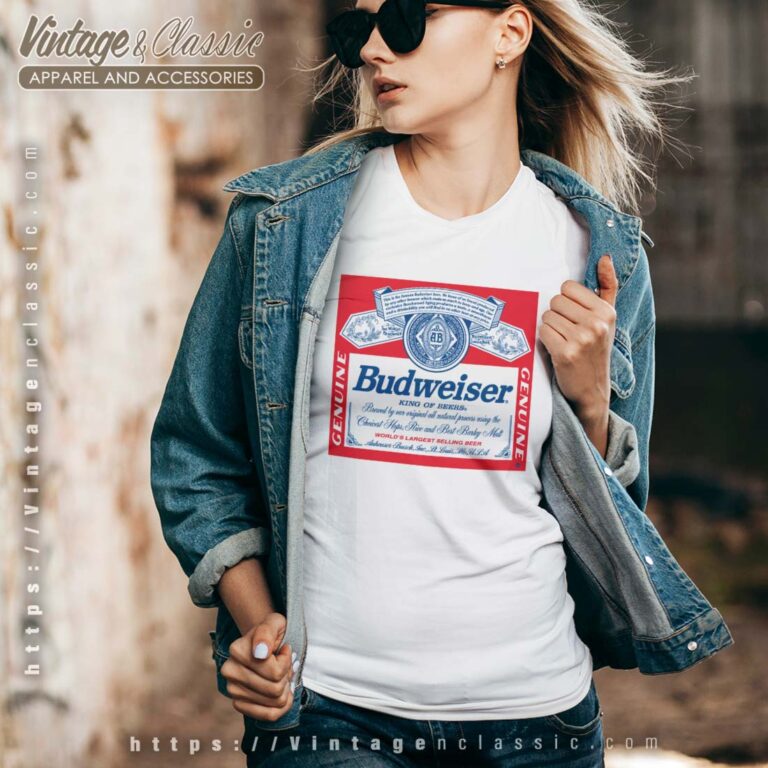 Gift for Budweiser Fans Vneck Budweiser Tshirt Gift for Budweiser Fans Vneck Budweiser Tshirt