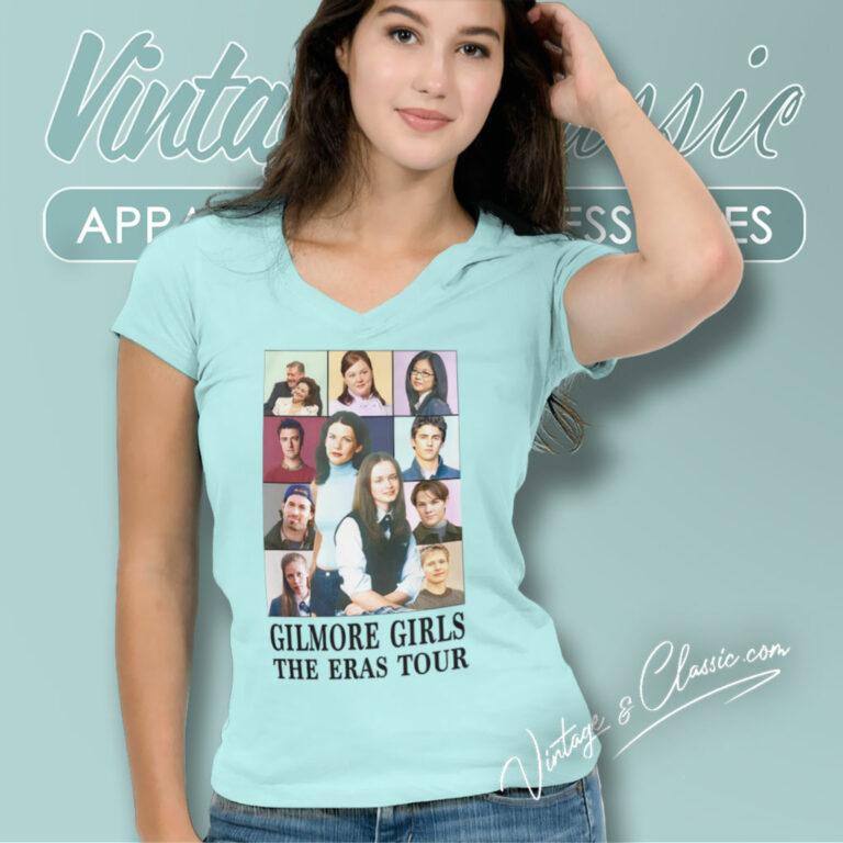 Gilmore Girls Eras Shirt Tv Show Gifts V Neck TShirt Gilmore Girls Eras Shirt Tv Show Gifts V Neck TShirt
