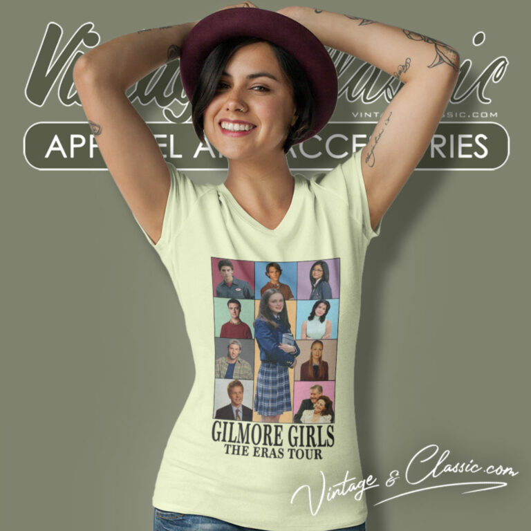Gilmore Girls Shirt Eras Tour V Neck TShirt Gilmore Girls Shirt Eras Tour V Neck TShirt