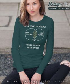 Gin And Tonic Consumed Long Sleeve Tee