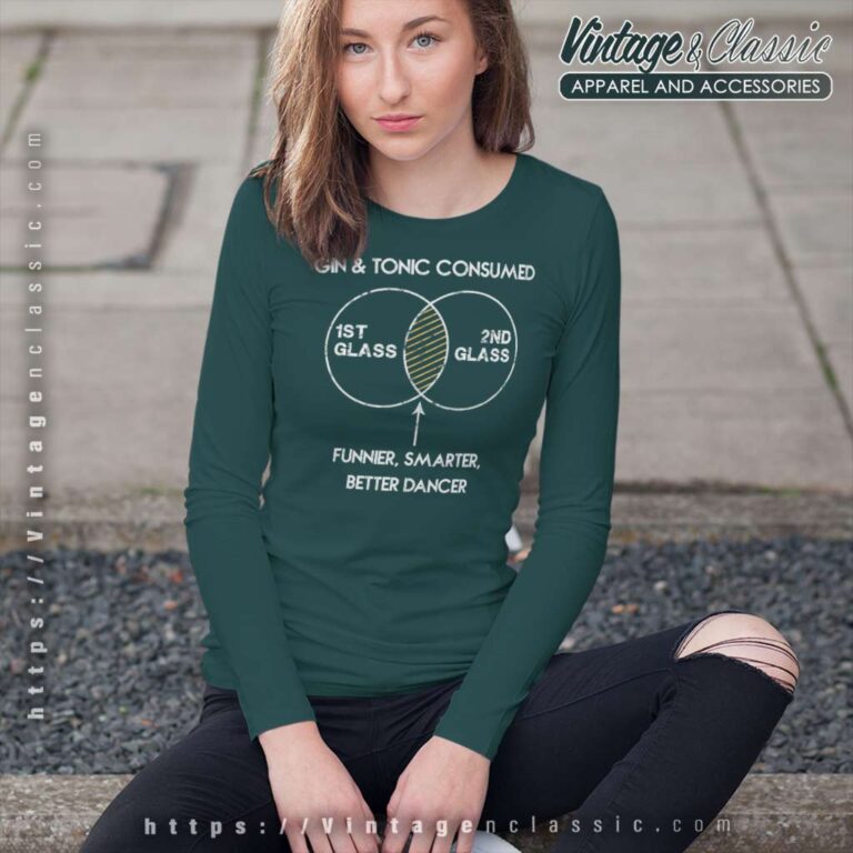 Gin And Tonic Consumed Long Sleeve Tee Gin And Tonic Consumed Long Sleeve Tee