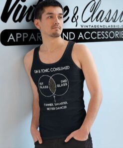 Gin And Tonic Consumed Tank Top Racerback