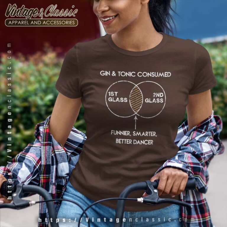 Gin And Tonic Consumed Women TShirt Gin And Tonic Consumed Women TShirt