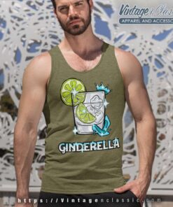 Ginderella Party Gin Princess Tank Top Racerback