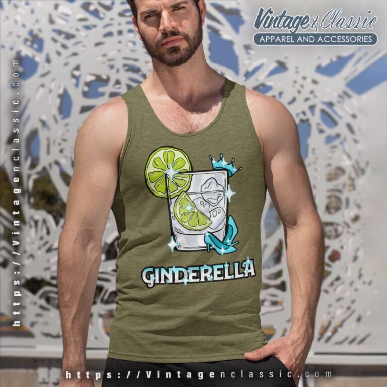 Ginderella Party Gin Princess Tank Top Racerback Ginderella Party Gin Princess Tank Top Racerback