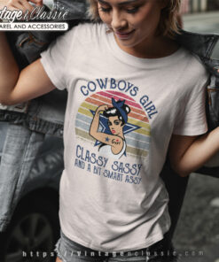 Girl Classy Sassy Dallas Cowboys Women T Shirt