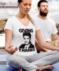 Giving Thanks Tom Hanks Thanksgiving Turkey V Neck TShirt