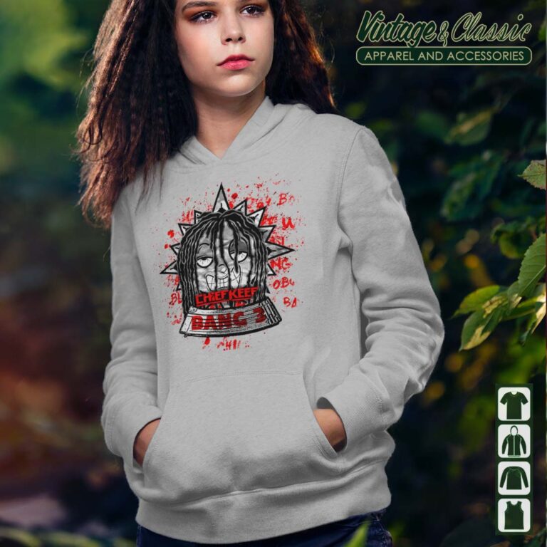 Glo Gang Chief Keef Bang 3 Hoodie Glo Gang Chief Keef Bang 3 Hoodie