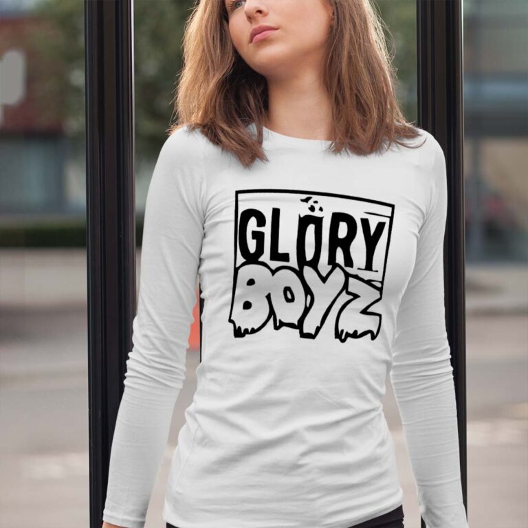 Glo Gang Glory Boyz logo Shirt Longslvees Glo Gang Glory Boyz logo Shirt Longslvees
