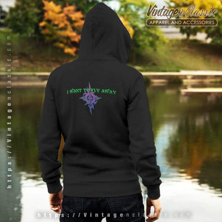 Gloryhammer Shirt Fly Away Hoodie Back Side Recovered Gloryhammer Shirt Fly Away Hoodie Back Side Recovered