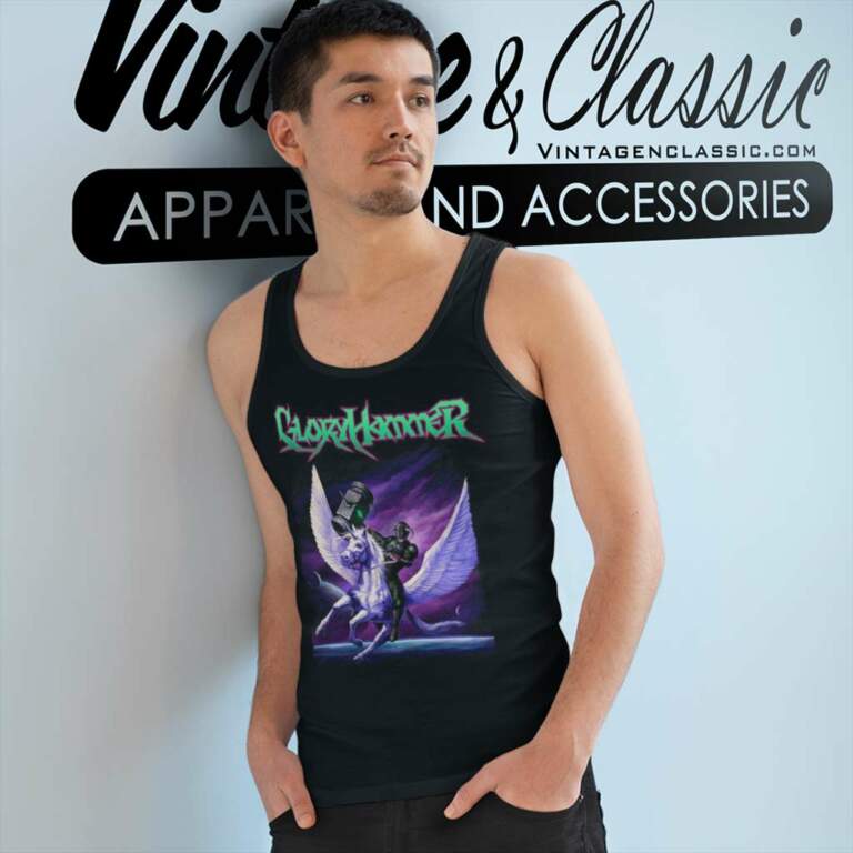 Gloryhammer Shirt Fly Away Tank Top Racerback Gloryhammer Shirt Fly Away Tank Top Racerback
