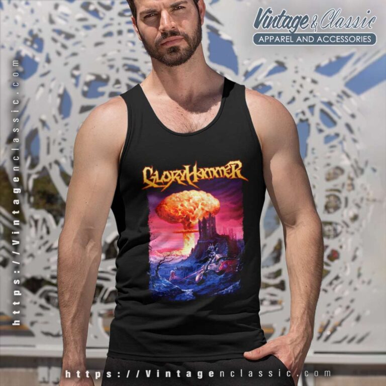 Gloryhammer Shirt Return To The Kingdom Of Fife Tank Top Racerback Gloryhammer Shirt Return To The Kingdom Of Fife Tank Top Racerback