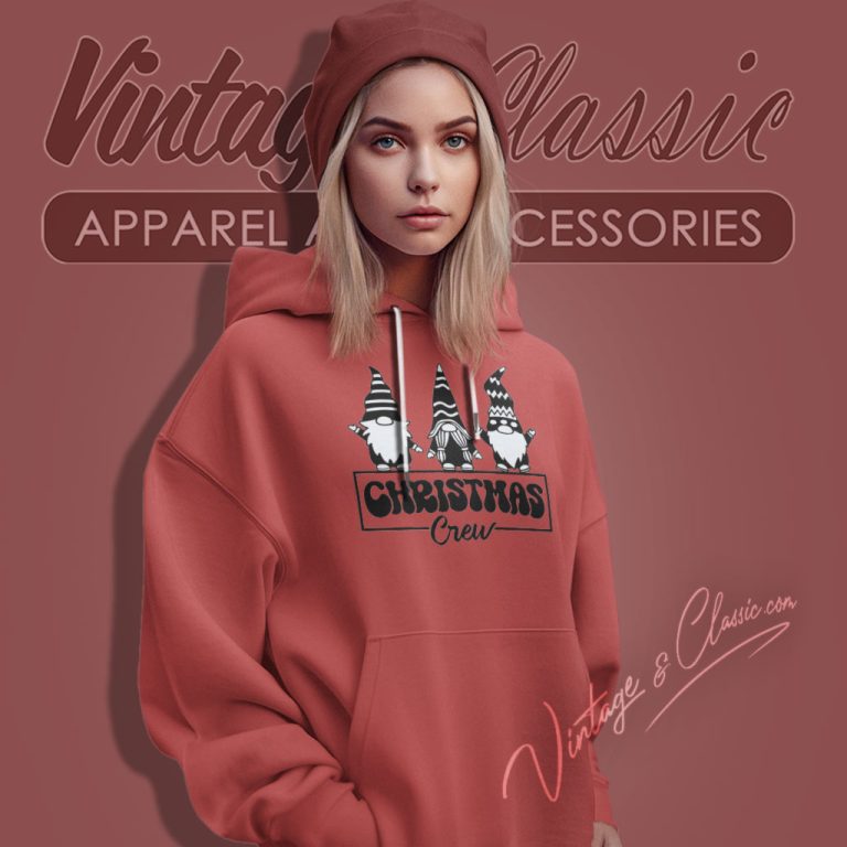 Gnome Christmas Crew Hoodie Gnome Christmas Crew Hoodie