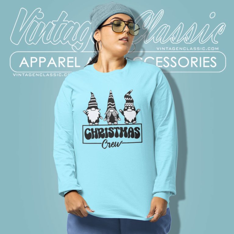 Gnome Christmas Crew Long Sleeve Tee Gnome Christmas Crew Long Sleeve Tee