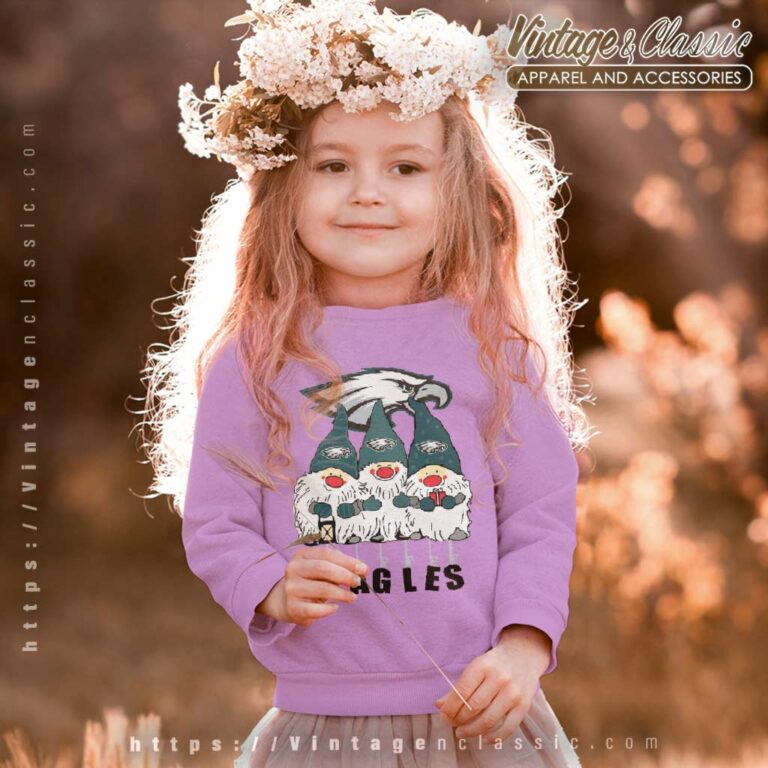 Gnome Fan Philadelphia Eagles Kids Sweatshirt Gnome Fan Philadelphia Eagles Kids Sweatshirt