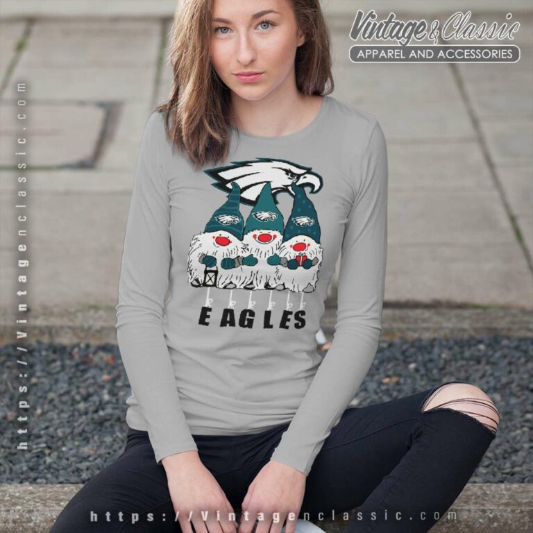 Gnome Fan Philadelphia Eagles Long Sleeve Tee Gnome Fan Philadelphia Eagles Long Sleeve Tee
