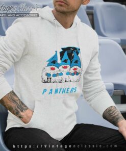 Gnome Xmas Carolina Panthers Hoodie