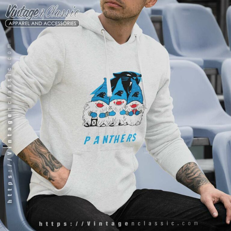 Gnome Xmas Carolina Panthers Hoodie Gnome Xmas Carolina Panthers Hoodie