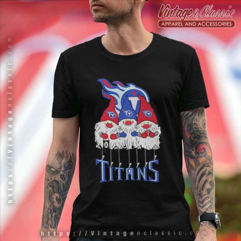 Gnome Xmas Tennessee Titans T Shirt Gnome Xmas Tennessee Titans T Shirt