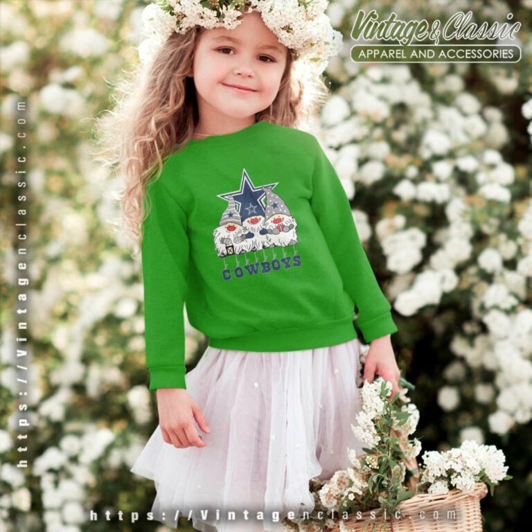 Gnomes Dallas Cowboys Kids Sweatshirt Gnomes Dallas Cowboys Kids Sweatshirt