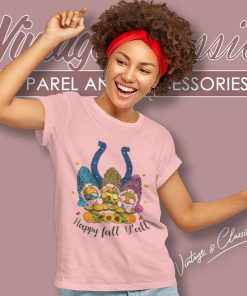 Gnomes Happy Fall Yall Indianapolis Colts Women TShirt