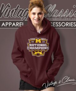 Go Blue Michigan Wolverines Cfp 2023 National Champions Hoodie