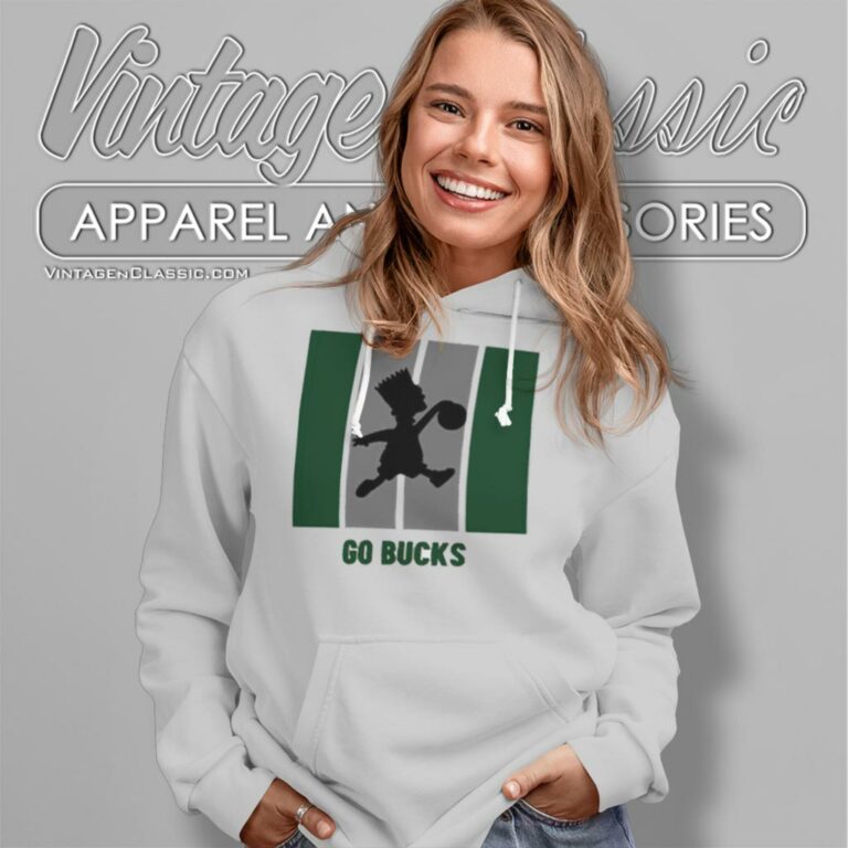 Go Bucks Air Bart Simpsons Hoodie Go Bucks Air Bart Simpsons Hoodie