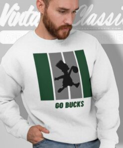 Go Bucks Air Bart Simpsons Sweatshirt