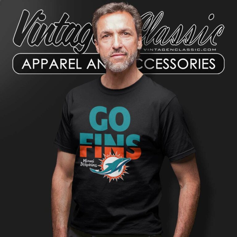 Go Fins Logo Miami Dolphins Logo T Shirt Go Fins Logo Miami Dolphins Logo T Shirt