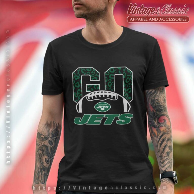 Go New York Jets Leopard T Shirt Go New York Jets Leopard T Shirt