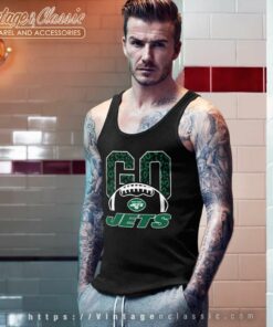 Go New York Jets Leopard Tank Top Racerback