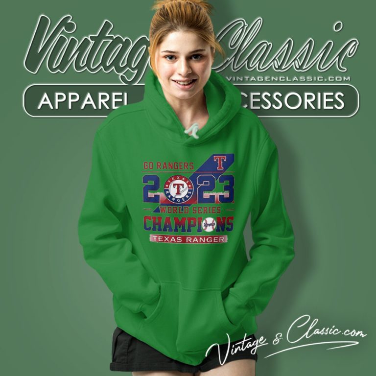 Go Rangers 2023 Texas Rangers American League Champions Hoodie Go Rangers 2023 Texas Rangers American League Champions Hoodie