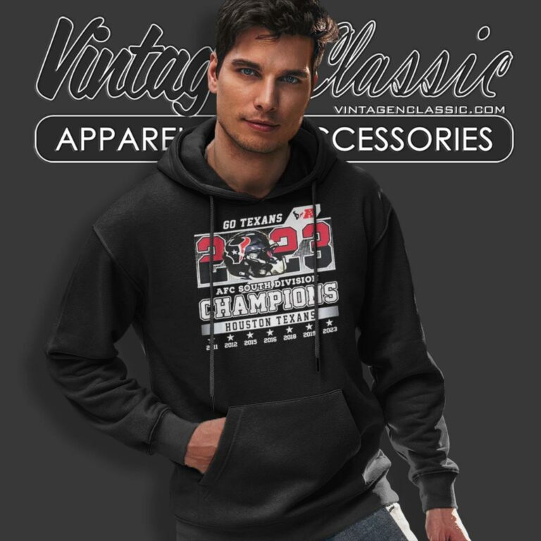 Go Texans 2023 Afc South Division Champions Houston Texans Hoodie Go Texans 2023 Afc South Division Champions Houston Texans Hoodie