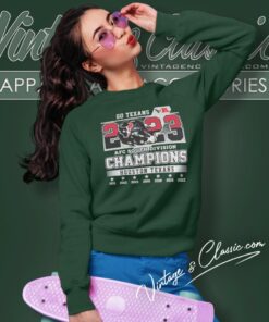 Go Texans 2023 Afc South Division Champions Houston Texans Sweatshirt