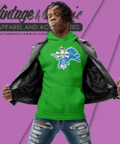 God First Family Second Then Lions Hoodie